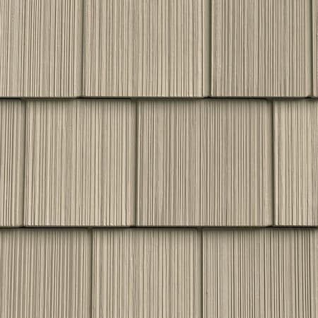 7in. W X 60 3/4in. L Exposure, Vinyl Perfection Shingles Total 100 Sq. Feet, 049 - Putty, 34PK